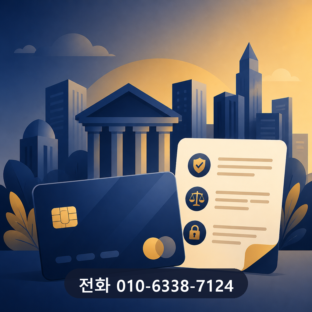 무직자 신용카드 현금화 카드사 약관 확인 이미지
